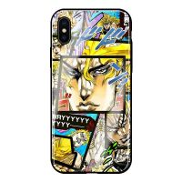 JO厨JOJO的奇妙冒险适用于华为苹果小米OPPO三星vivo玻璃壳手机壳 磨砂软壳（机型告知客服） 1