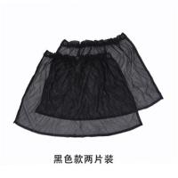 吸盘式汽车用窗帘布遮阳帘夏季防晒侧窗车载车内伸缩隔热帘挡遮光 普通款-黑色(2片装)