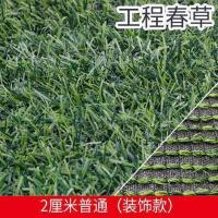 仿真人造草坪幼儿园地毯草坪假草坪围挡草坪绿色户外装饰塑料草坪 2厘米加密无背胶款【墙面装饰】