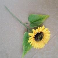 仿真向日葵太阳花假花绢花干花客厅卧室落地摆放花室内装饰花 小单头向日葵