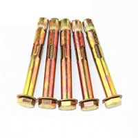 六角内膨胀螺丝螺栓外六角内爆内置膨胀减速带专用膨胀螺丝M6-M10 M6*60(10颗)买3包送钻头