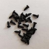 M2盘头十字圆头自攻尖尾螺钉PA2*3-4-5-6-7-8-10-16加硬镀镍/黑色 PA2*4mm[1000个]