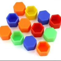 <东风风光/S560 / 580夜光汽车轮毂轮胎螺丝帽保护罩盖夜光防锈 [橙色20个装]四个轮