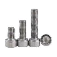 304不锈钢内六角螺丝加长圆柱头螺钉螺栓 M3M4M5M6M8M10M12M16M20 M3[50个]送配套扳手2.5