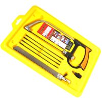 多功能魔术锯魔鬼锯曲线锯DIY手工模型锯伐木锯家用钢锯架木工锯 7pc多功能魔术锯子