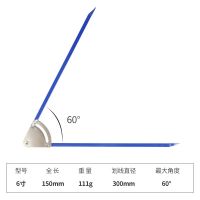 划线规钨钢合金工业用专业铁圆规多用大号木工机械钳工金属划线器 工业级合金圆规 6寸/150mm