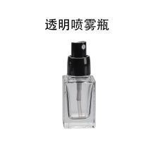 化妆品分装瓶高档玻璃细雾喷瓶爽肤水卸妆水补水喷雾瓶乳液按压瓶 透明喷雾瓶 15ml