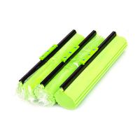 妙洁同款滚轮卡槽拖把头替换装海绵拖把头通用卡槽吸水胶棉头 卡槽27厘米1个装