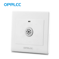 国际电工86型暗装二线声光控楼道感应延时白炽节能led灯声控开关