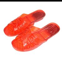 情人节创意特别惊喜公主水晶拖鞋恶搞怪生日礼物送女生女朋友闺蜜 红色水晶鞋 35码