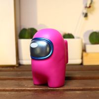 在我们之中游戏太空狼人杀玩具Among Us周边模型摆件手办玩偶礼物 单个-随机颜色