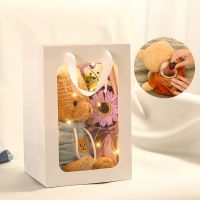 生日礼物送男女生朋友闺蜜有意义特别的节日礼物实用高级感学生党 蓝色卫衣泰迪熊 30厘米 单只泰迪熊 （普通包装）