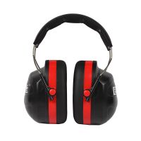 隔音耳罩防工业噪声污染头戴式轻便舒适可调节工作睡觉防噪音耳罩 固安捷H8001头戴式耳罩