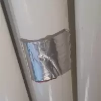 暖气片漏水贴耐高温胶带房顶裂缝彩钢瓦墙面管道自粘修补漏堵漏王 暖气片滴水补漏宽5cm长152cm