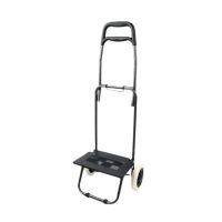 买菜小拉车老人轻便购物车超市环保折叠手拉车 加固底座 折叠小拉