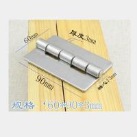 加厚不锈钢无孔合页 304不锈钢焊接合页机电柜配电箱烧焊设备铰链 60*90*3无孔304合页