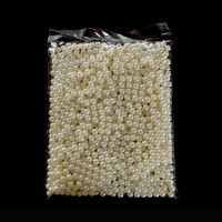 化妆刷收纳桶防尘笔筒刷子桌面亚克力眉笔收纳带珍珠眼影刷收纳盒 白珍珠一包(约300克)