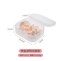 颜物化妆刷收纳盒桌面化妆刷桶防尘晾晒刷子收纳架眉笔眼影刷桶筒 磨砂带盖收纳盒小号-无格