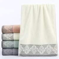 日系毛巾良品格子系列成人情侣高档厚全棉面巾,一面毛圈一面纱布 纯棉加厚双面毛圈大毛巾男款 只有毛巾