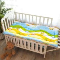 幼儿园垫被床垫床褥褥子折叠冬加厚婴儿床婴儿车垫子 柠檬黄 车手宝宝 50.70(只适合婴儿)