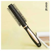 卷发梳子女排骨梳内扣防静电防脱发家用男士滚梳气垫梳发型梳木梳 卷发梳子 不防静电