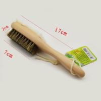 鞋刷软毛塑料柄清洁鬃毛擦鞋油刷保养衣家用硬毛磨砂翻毛皮鞋刷子