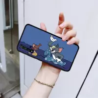 华为nova5z手机壳nove5pro保护nowa5套nowa5ipro卡通NOVO5i软硅胶 蓝色猫 nova5pro