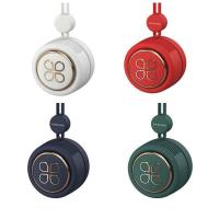 可爱迷你小风扇usb可充电学生随身便携式宿舍办公桌面手持挂脖 [四叶草老款]颜色随即