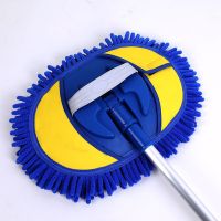 洗车拖把软毛刷车刷子不掉毛雪尼尔洗车专用洗车神器长杆伸缩 经济款洗车拖把