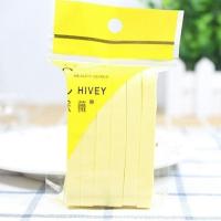 [送盒子]采薇洗脸扑洁面圆形海绵扑化妆棉12枚装压缩条状大片装 一包12条 不要盒子