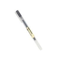 日本MUJI无印良品文具按动笔0.5mm凝胶按压水笔芯考试书写中性笔 旧拔帽[一支笔] 无[笔盒]