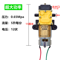 农用电动喷雾器高压水泵大功率12v高压智能型电动喷雾器电机水泵 超大功率水泵