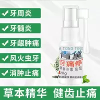 修复牙龈萎缩消炎肿痛出血防牙齿松动抗牙齿神经敏感牙痛停喷剂
