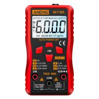 万用表数字高精度维修电工全自动无需换档智能防烧小型迷你万能表 全自动智能款【可测电容】