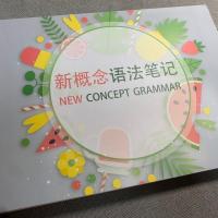 新概念语法笔记英语语法小学初中基础高品笔记本送课件 旧版新概念语法共128