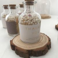 ins风专用香薰蜡点烟火柴瓶装浪漫防潮文艺创意便携精致生日礼物 白色火柴