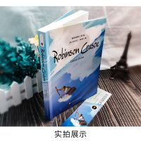 鲁滨逊漂流记英文版原版未删减世界名著荒岛历险小说英语阅读书籍