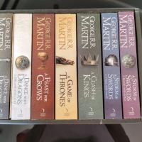 冰与火之歌 英文原版 A Song of Ice and Fire 权力的游戏7册盒装