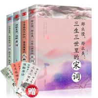 中国文学古典浪漫诗词书唐诗宋词元曲诗经李清照词传纳兰容若词传 唐诗宋词诗经元曲.(4本)