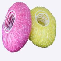 加大加厚手工圆形款淋浴帽防水焗油染发加热帽一次性浴帽厂家直销 20只手工红