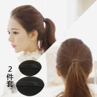头发垫高蓬松垫头顶蓬发垫刘海垫头发夹垫发器垫发根发包盘发神器 [后脑蓬松]后脑垫(大小2个) [买前先看视频/确认会用再