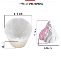 冰山硅胶模具厨房烘焙DIY冰块雪山慕斯甜品香薰蜡烛手工皂模具 冰山硅胶模具（一个装）