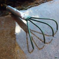 赶海沙滩耙子拾贝壳挖牡蛎神器海蟹钩子 挖蛏子专用工具 蛤蜊耙子 赶海小耙子