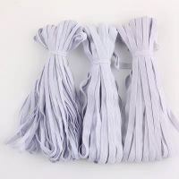 整盘扁松紧带加厚高弹力宽细裤腰皮筋松紧绳子弹力带裤子婴儿橡筋 白颜色 0.6厘米宽[30米]