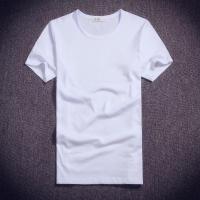 韩版港风宽松字母T恤衫男女夏季潮牌街头bf风短袖学生情侣装上衣 纯色白色 S