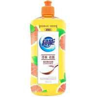 超能洗洁精大桶柠檬不伤手西柚去腥洗碗厨房去油学生小瓶批发实惠 西柚洗洁精500g*1瓶