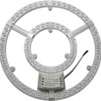 【LED灯芯】足瓦吸顶灯芯节能超亮灯芯暖白圆方形模组透镜灯珠 12瓦白光【120mm】