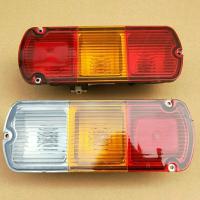 五菱荣光单排双排后尾灯总成PN小卡国五左右刹车灯壳倒车灯罩配件 单丝平角12v灯泡10个