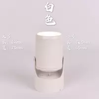 马卡龙led明装射灯cob商用店铺免开孔吸顶天花灯创意玄关家用筒灯 白色3000k暖光 小号3w:120*65