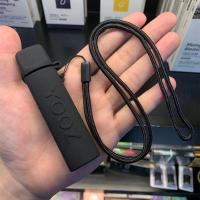 柚子Mini透明保护壳yoooz软硅胶丫 ooz迷你保护套送挂绳防摔挂链 柚子MINI硅胶套黑色 黑色编织挂绳
